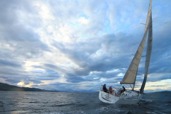 Pure Attitude in Sound of Jura - 2016 Three Peaks Yacht Race © Rob Howard